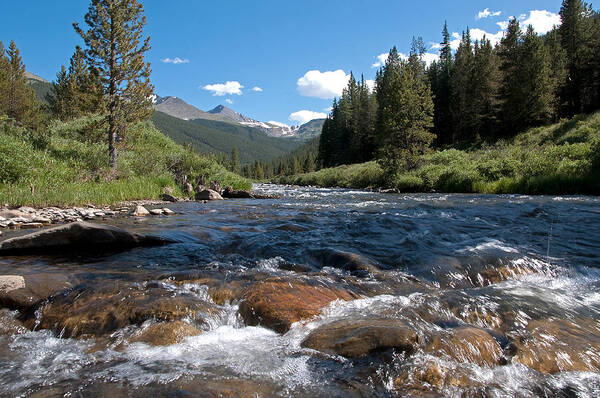 Eric Rundle Poster featuring the photograph Cold Clear Waters by Eric Rundle