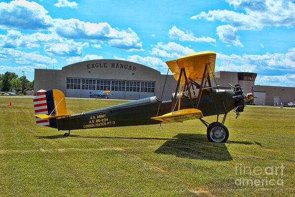 Consolidated Pt-3 Poster featuring the photograph Consolidated PT-3 by Tommy Anderson