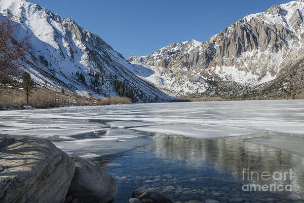 Convict Lake Poster featuring the photograph Convict Lake Morning by Sandra Bronstein
