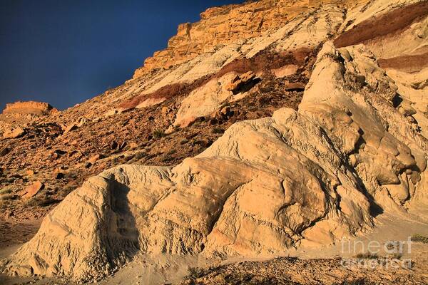 Escalante National Monument Poster featuring the photograph Cottonwood Badlands by Adam Jewell