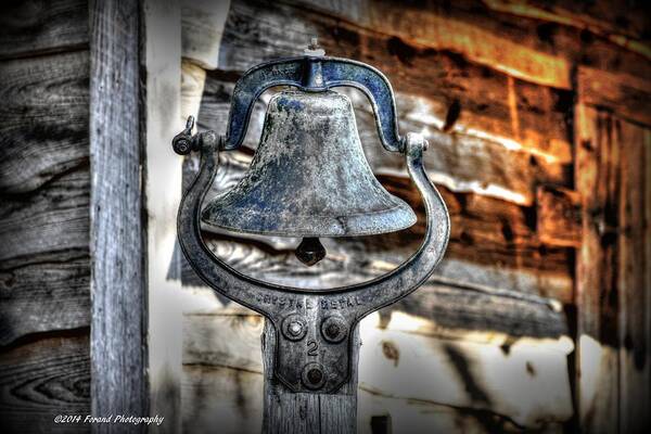 Rural Poster featuring the photograph Country Bell by Debra Forand