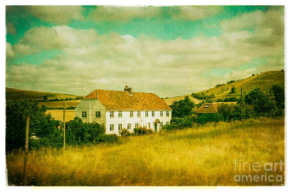 Home Poster featuring the photograph Countryside Homestead by Lenny Carter