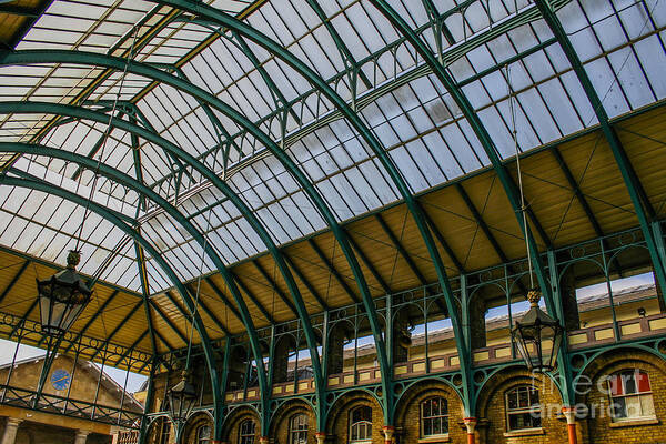 Architecture Poster featuring the photograph Covent garden market by Patricia Hofmeester