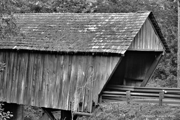 Covered Bridge Poster featuring the photograph Covered Bridge by Tara Potts