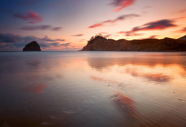 Ocean Poster featuring the photograph Creamy Kiwanda by Darren White