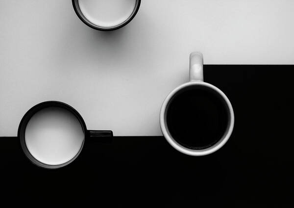 Still Life Poster featuring the photograph Cups by Jozef Kiss