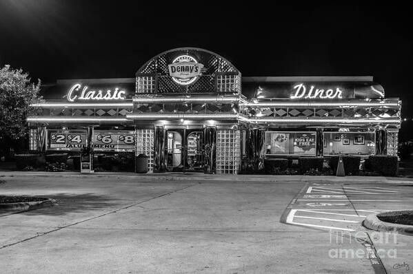 Denny's Diner Poster featuring the photograph Denny's Classic Diner by Imagery by Charly