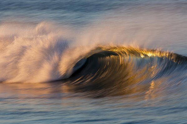 Wave Poster featuring the photograph Diagonal Blur Wave 73A8081 by David Orias