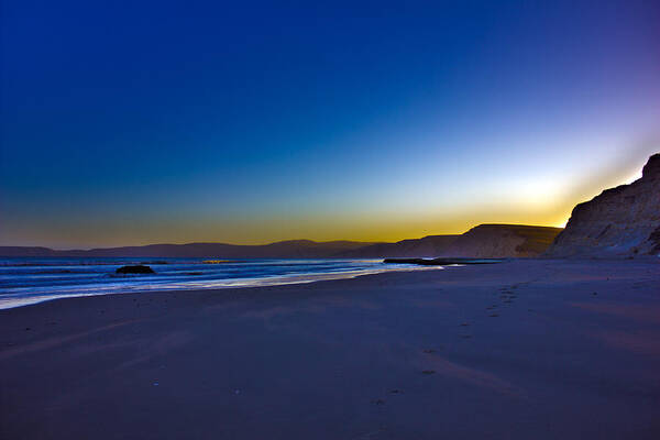 Hdr Poster featuring the photograph Drake's Beach HDR by Josh Bryant