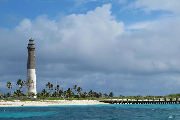 Lighthouse Poster featuring the photograph Dry Tortugas Light by Kim Pippinger