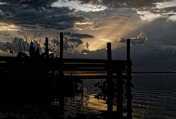 Sundown Poster featuring the photograph Dusk by Pete Rems