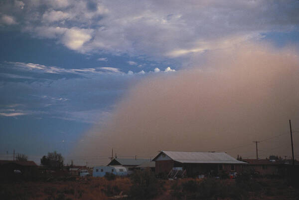 Dust Poster featuring the photograph Dust Storm by Howard Bluestein
