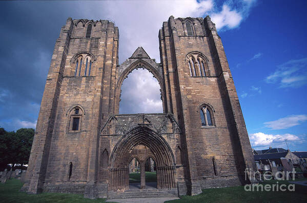 Elgin Poster featuring the photograph Elgin cathedral by Riccardo Mottola
