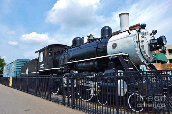 Steam Engine Poster featuring the photograph Engine Number 250 by Bob Sample