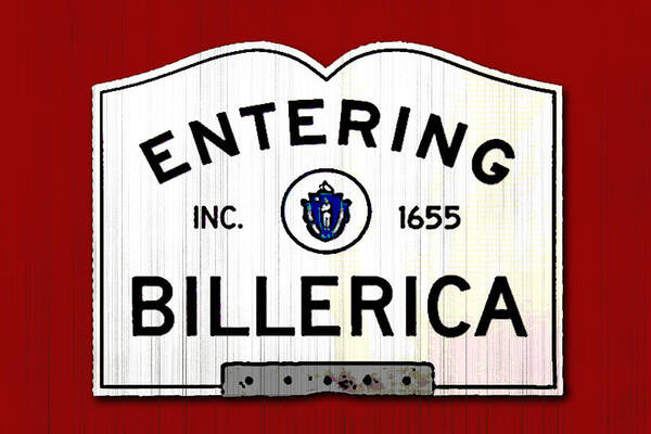 Billerica Poster featuring the photograph Entering Billerica by K Hines