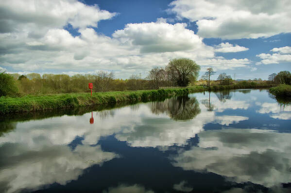 Exeter Canal Poster featuring the photograph Exeter canal by Pete Hemington