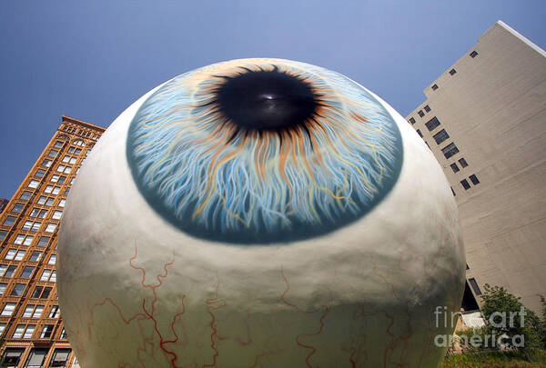 Eye Poster featuring the photograph Eye Gigantus by Martin Konopacki