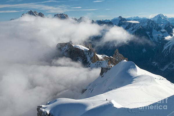 Faszinitation Poster featuring the photograph Fascinating Alpine world Chamonix by Juergen Klust