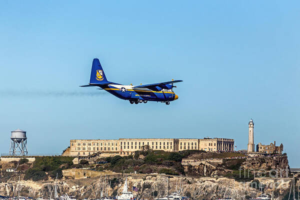 Blue Angels Poster featuring the photograph Fat Albert by Kate Brown