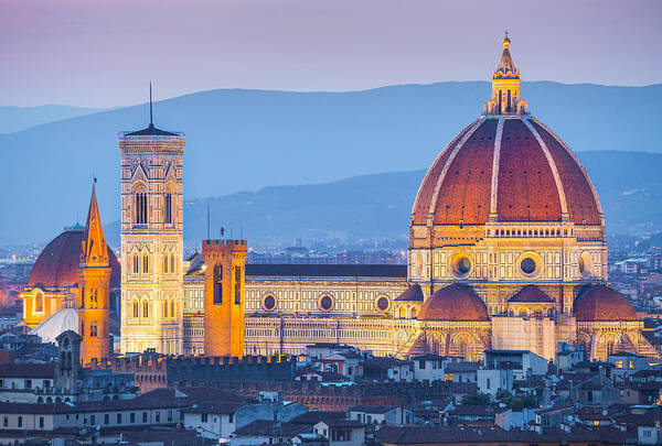  Toscana Poster featuring the photograph Florence Dome by Stefano Termanini