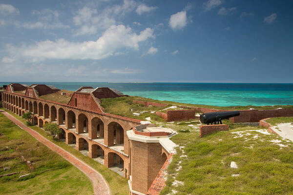 Under Construction Poster featuring the photograph Fort Jefferson - Dry Tortugas National Park by Doug McPherson