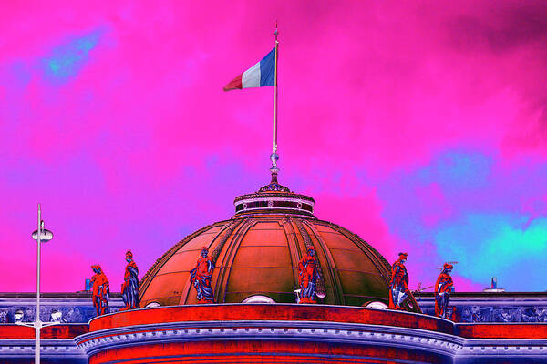 Dome Poster featuring the photograph French Dome Art by Richard Henne