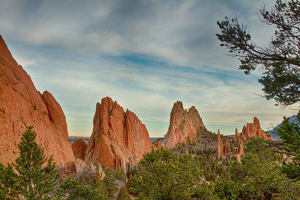 Garden Of The Gods Poster featuring the photograph Gods Garden by James BO Insogna