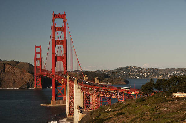 Photography Poster featuring the photograph Golden Gate Bridge 2 by Lee Kirchhevel