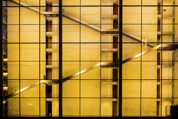 Tranquility Poster featuring the photograph Government Building At Dusk by Richard I'anson