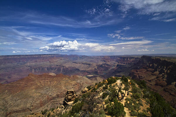 Summertime Poster featuring the photograph Grand Canyon Splendor by Tom Kelly