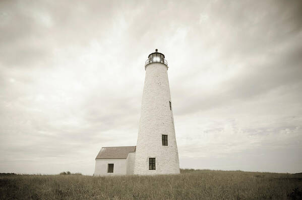 Scenics Poster featuring the photograph Great Point Light, Nantucket by Nine Ok