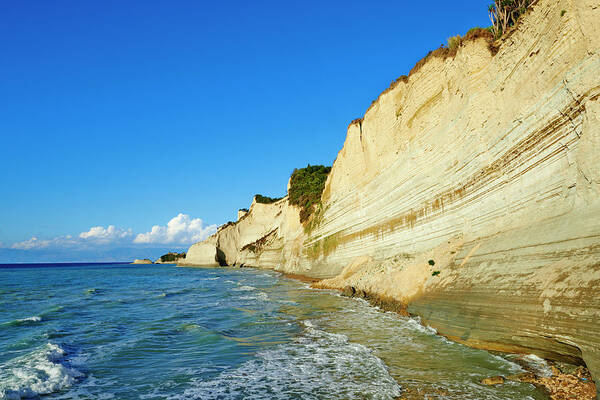 Scenics Poster featuring the photograph Greece, Corfu Island, Drastis Cape by Tuul & Bruno Morandi