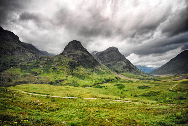 Scotland Poster featuring the photograph Wuthering Heights by Laura Melis