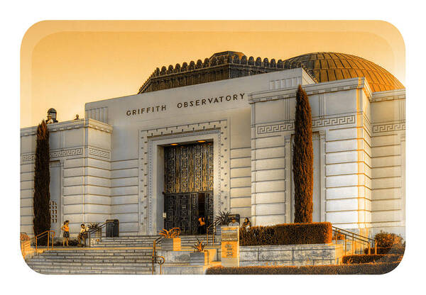 Griffith Observatory Poster featuring the photograph Griffith Observatory - Mike Hope by Michael Hope