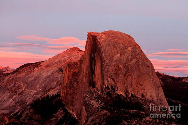 Half Dome Poster featuring the photograph Half Dome 2 by Theresa Ramos-DuVon