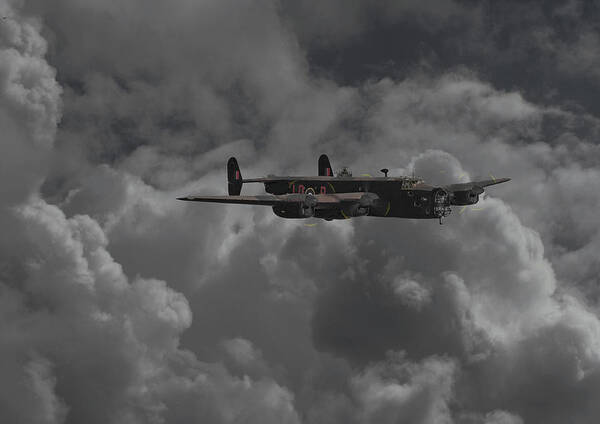 Aircraft Poster featuring the photograph Halifax - WW2 Heavy Bomber by Pat Speirs