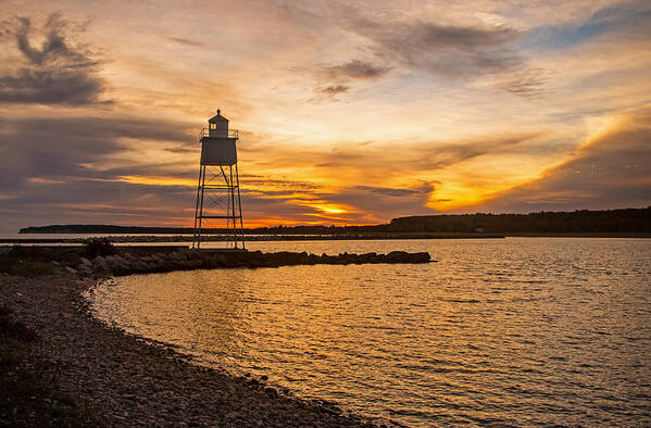 Sunrise Poster featuring the photograph Harbor Sunrise by Gary McCormick