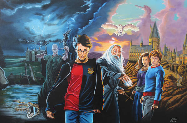 Harry Potter's World Poster by Robert Steen - Fine Art America