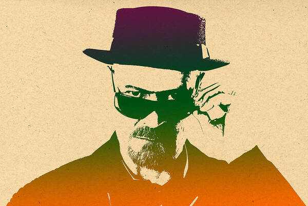 Breaking Bad Poster featuring the photograph Heisenberg - 8 by Chris Smith