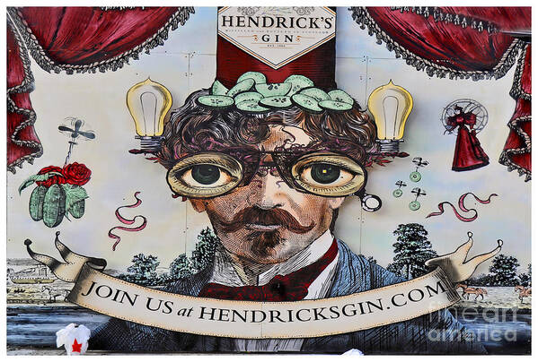 Hendrick's Gin Poster featuring the photograph Hendrick's Gin by Gary Keesler