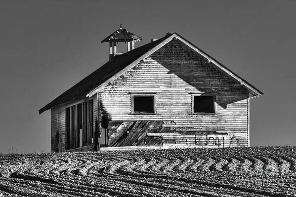 Highland School House Poster featuring the photograph Highland School House by Mark Kiver