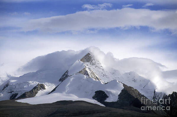 Landscape Poster featuring the photograph Himalayan Peak - Tibet by Craig Lovell