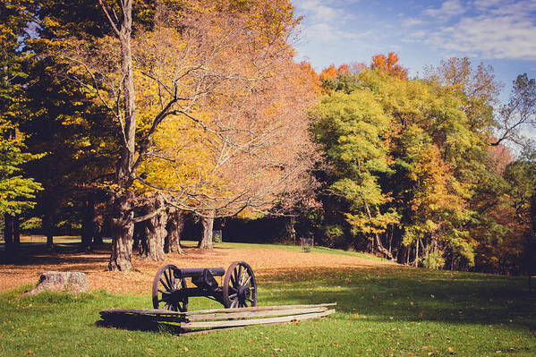 Civil War Poster featuring the photograph Historic Autumn by Sara Frank