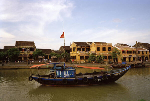 River Poster featuring the photograph Hoi An Sundown by Shaun Higson