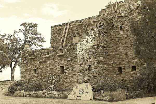 Landscapes Poster featuring the photograph Hopi House by Douglas Miller