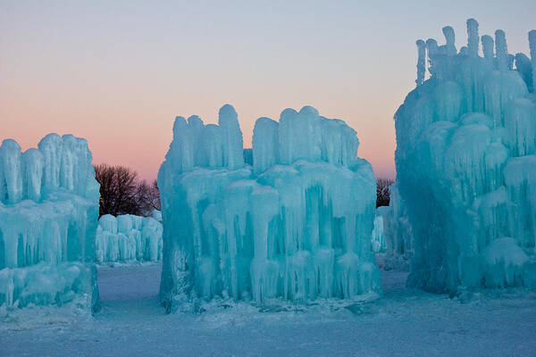 Ice Poster featuring the photograph Ice World by Christie Kowalski