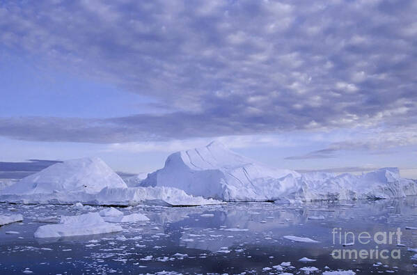 Landscape Poster featuring the photograph Ilulissat Icefjord Greenland by Rudi Prott