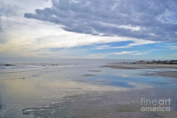 Folly Beach Poster featuring the photograph Impending Storm Front by Elvis Vaughn