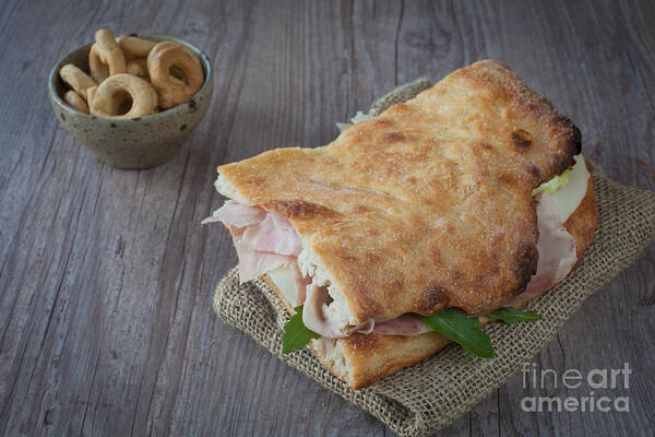 Appetizer Poster featuring the photograph Italian sandwich by Sabino Parente