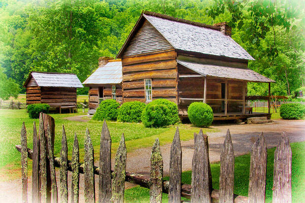 John Davis House Poster featuring the photograph John Davis House by Carolyn Derstine